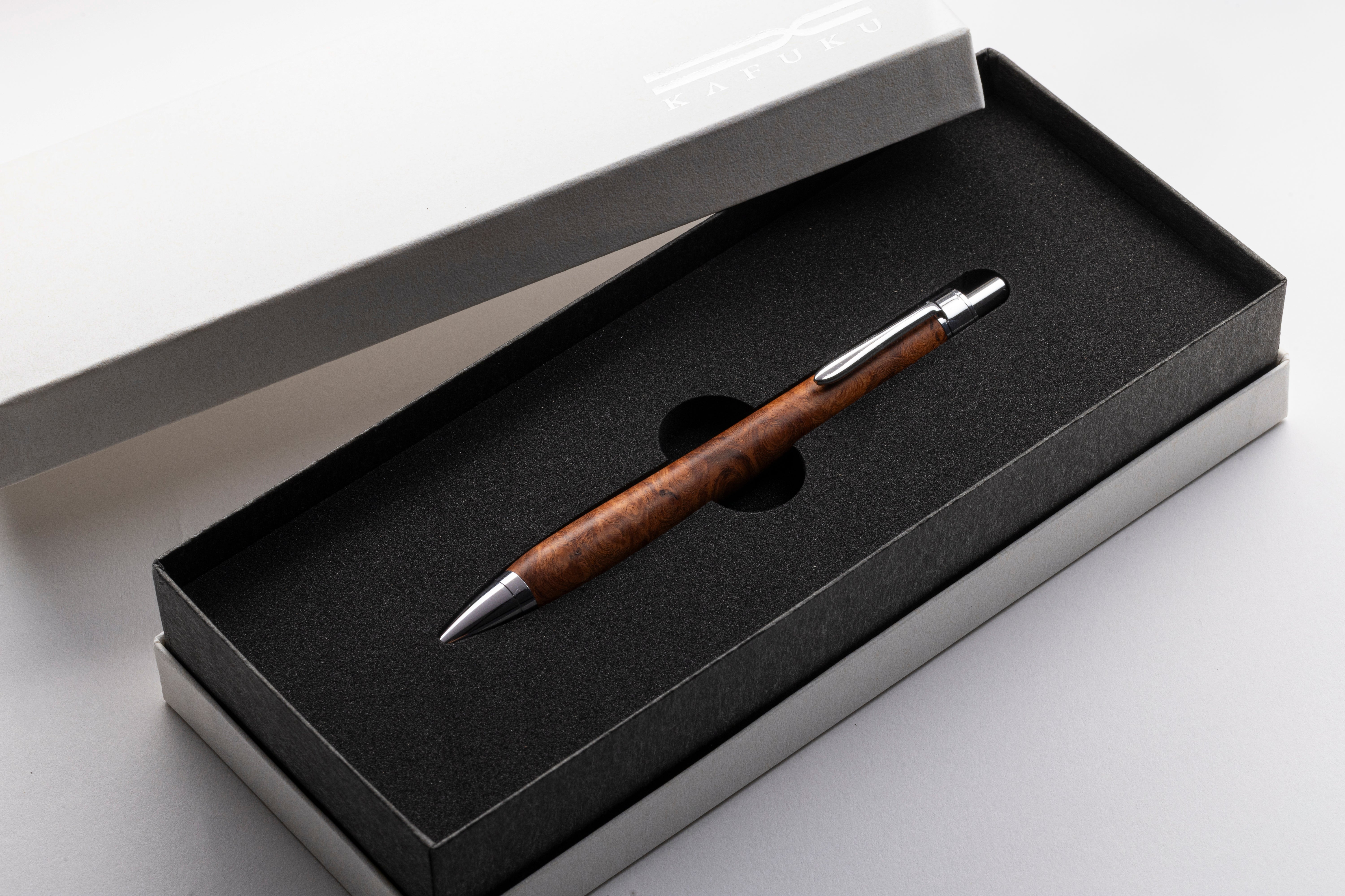 銘木ボールペン - 屋久杉（浮造り） – KAFUKU | カフク